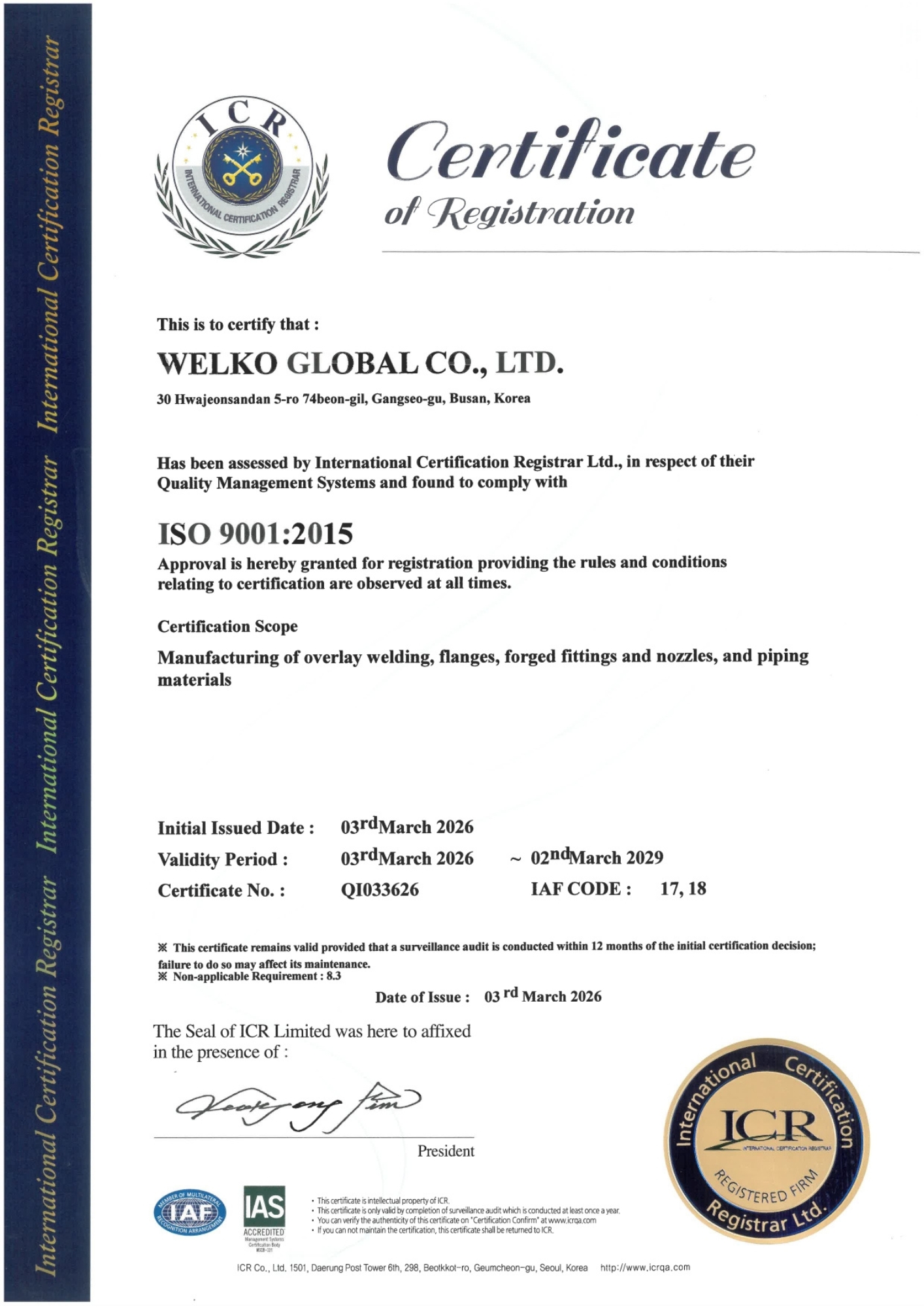 ISO 9001:2015
